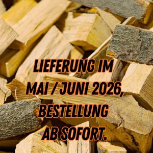 Buche frisch geschlagen 25 cm lange Scheite
