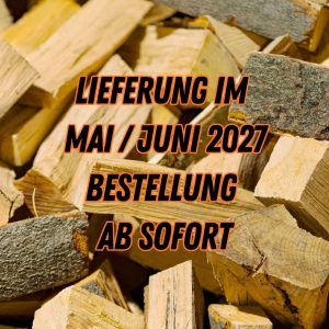 Holzscheite aus Buche, frisch geschlagen, Kaminholz lose